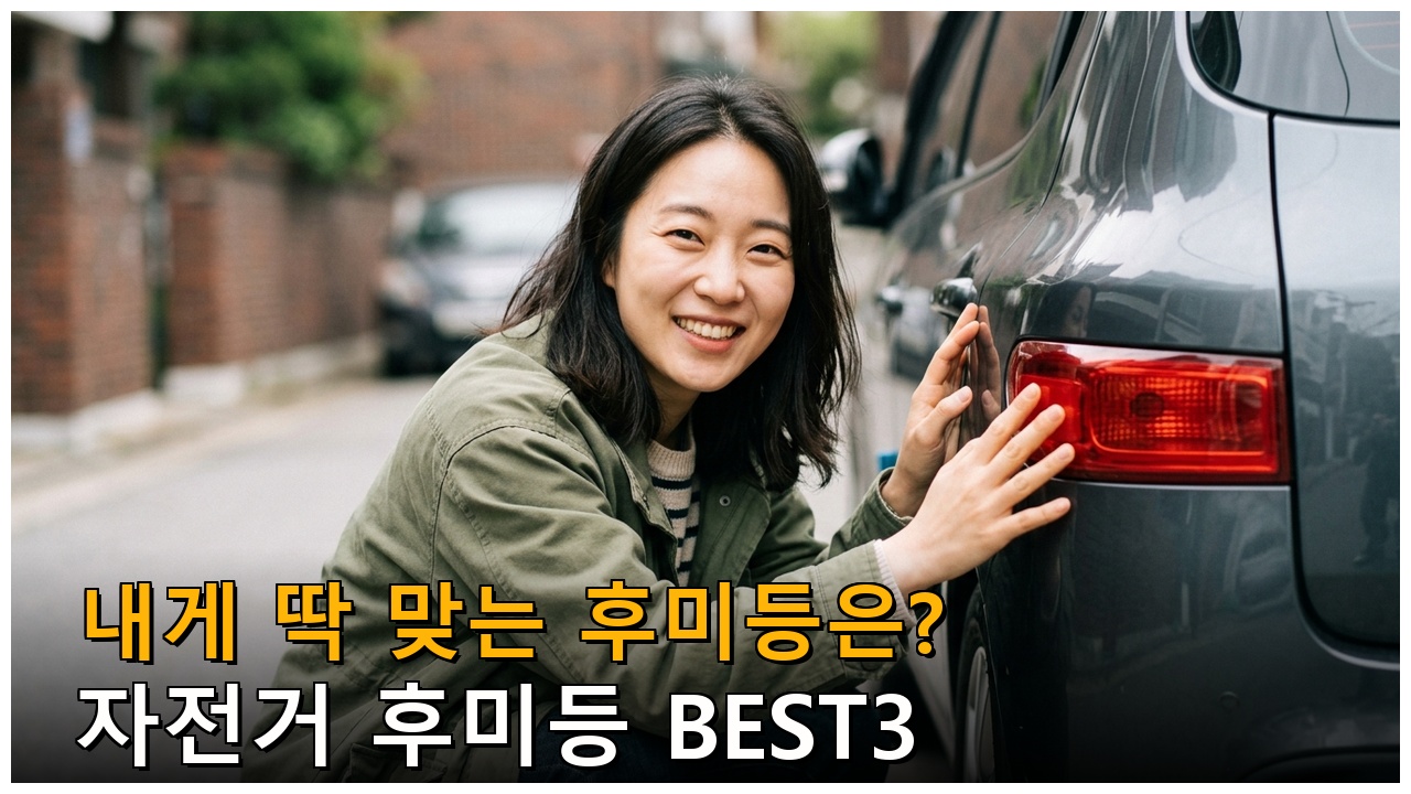 자전거 후미등 비교 선택 가이드와 추천 제품