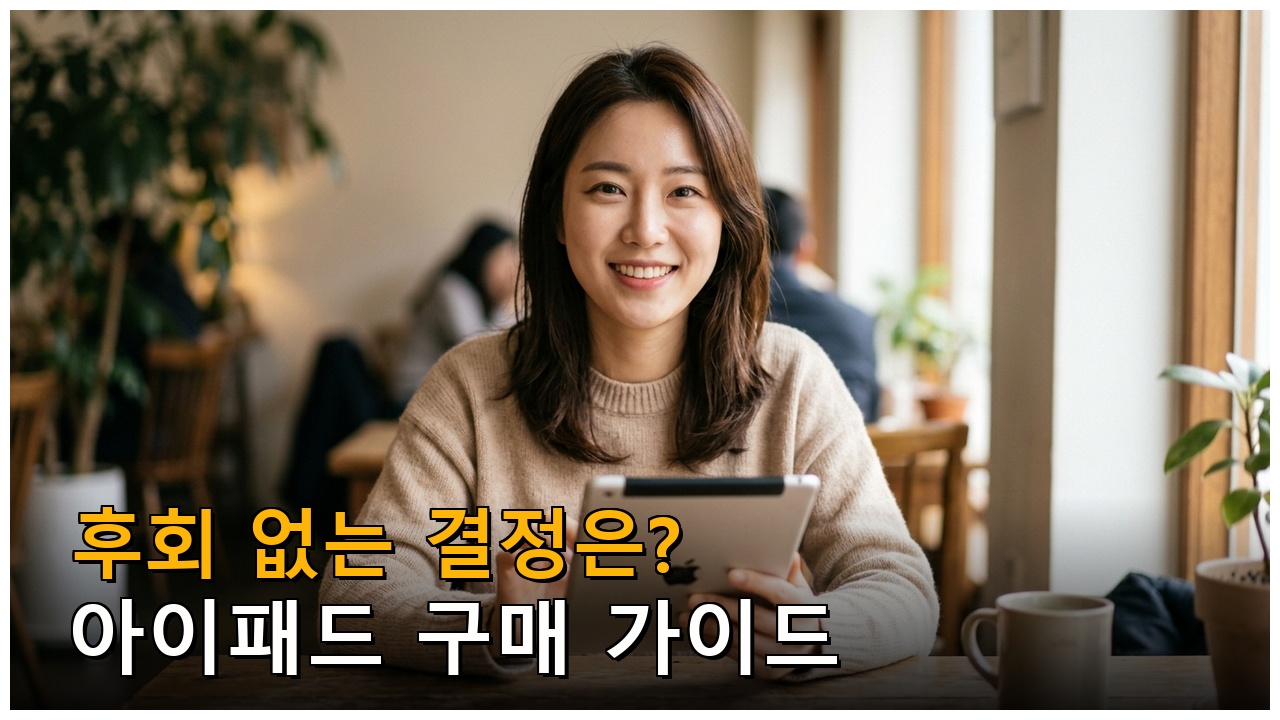 아이패드 모델별 비교 — 나에게 맞는 선택 기준 정리