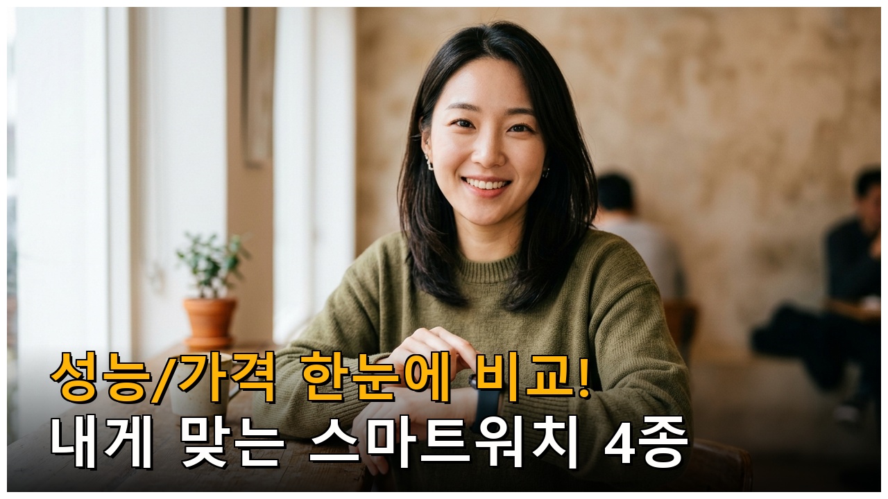 스마트워치 비교 추천 — 선택 기준 정리