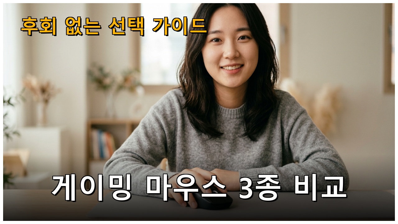 게이밍 마우스 비교 추천 — 선택 기준 정리