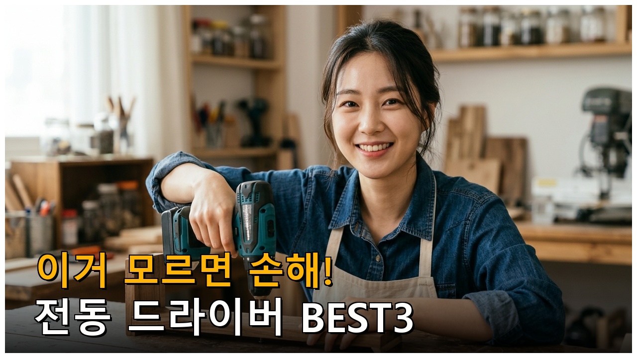 가정용 전동 드라이버 비교 및 선택 가이드