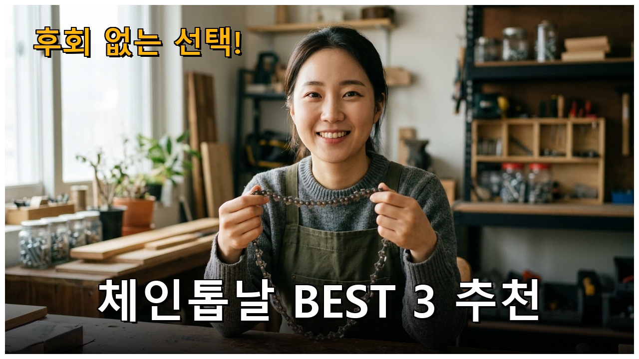 체인톱날 비교 추천 — 선택 기준 정리